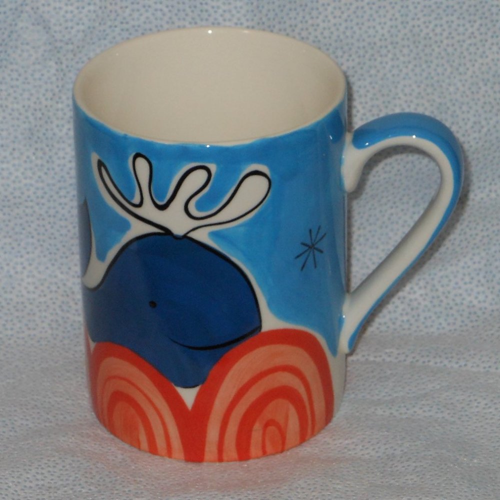 WHITTARD OF CHELSEA colorful coffee mug